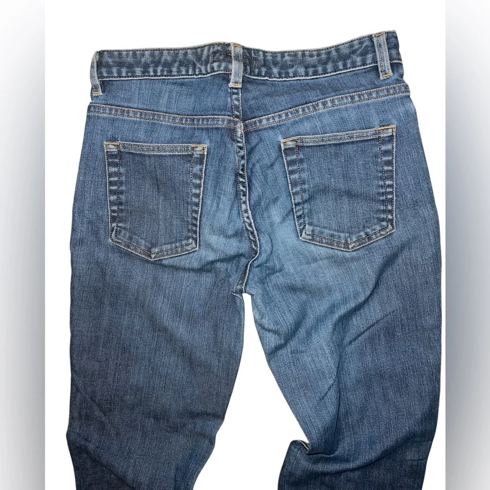 BANANA REPUBLIC| WOMENS Dark Stretch Denim Boot Cut Jeans 4R - Picture 4 of 9